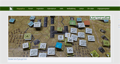 Desktop Screenshot of krigsspel.se